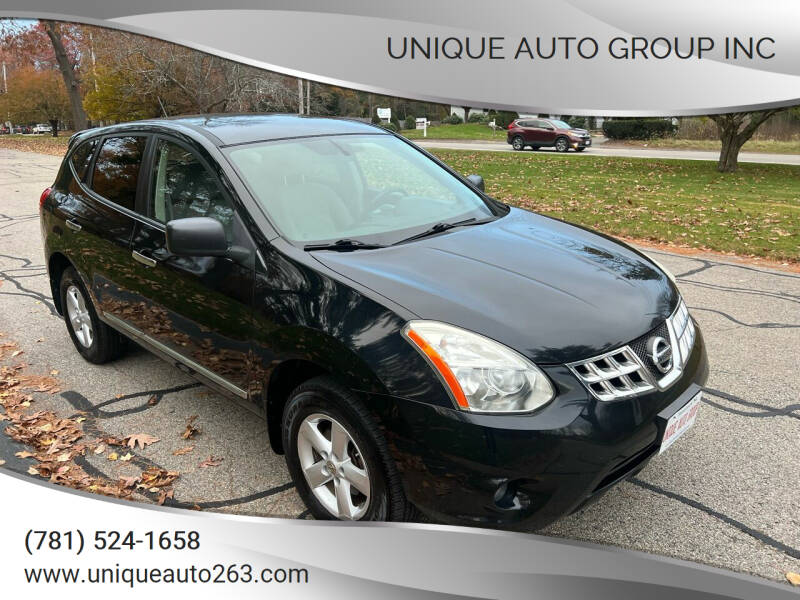 2012 Nissan Rogue for sale at Unique Auto Group Inc in Whitman MA