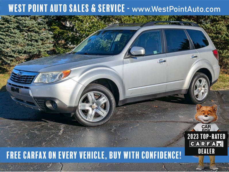 2010 Subaru Forester for sale at West Point Auto Sales & Service in Mattawan MI