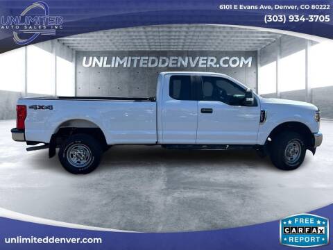 2018 Ford F-250 Super Duty for sale at Unlimited Auto Sales in Denver CO