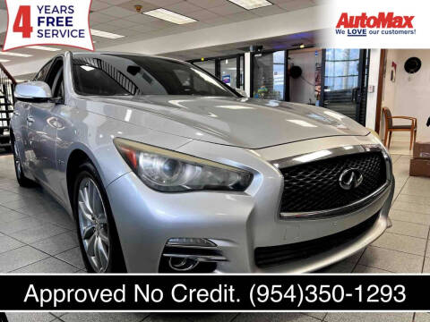 2014 Infiniti Q50 for sale at Auto Max in Hollywood FL