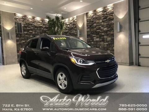 2021 Chevrolet Trax for sale at Auto World Used Cars in Hays KS