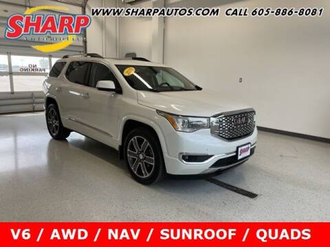 2018 GMC Acadia for sale at Sharp Automotive in Watertown SD