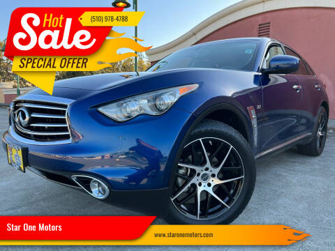 2015 Infiniti QX70 for sale at Star One Motors in Hayward CA