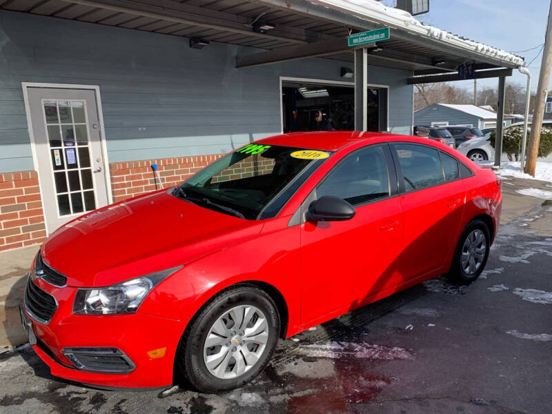 2016 Chevrolet Cruze Limited for sale at DISCOVER AUTO SALES in Racine WI