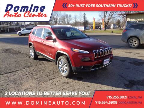 2015 Jeep Cherokee for sale at Domine Auto Center in Loyal WI