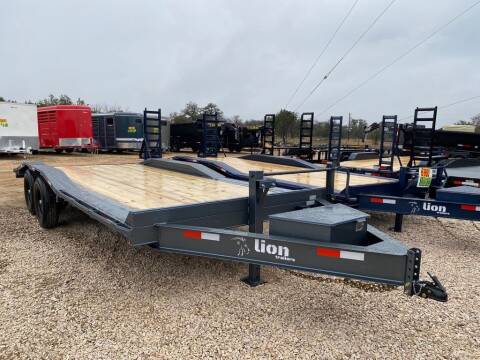 2024 LION - Drive Over Fender Trailer 10 for sale at LJD Sales in Lampasas TX
