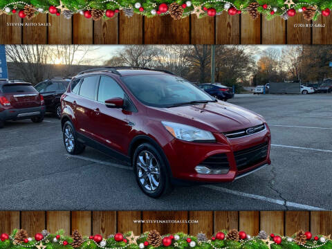 2013 Ford Escape for sale at Steven Auto Sales in Marietta GA