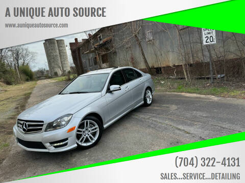 2014 Mercedes-Benz C-Class for sale at A UNIQUE AUTO SOURCE in Albemarle NC