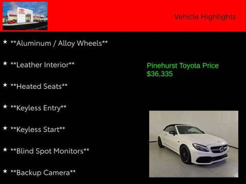 2018 Mercedes-Benz C-Class AMG C 63 S