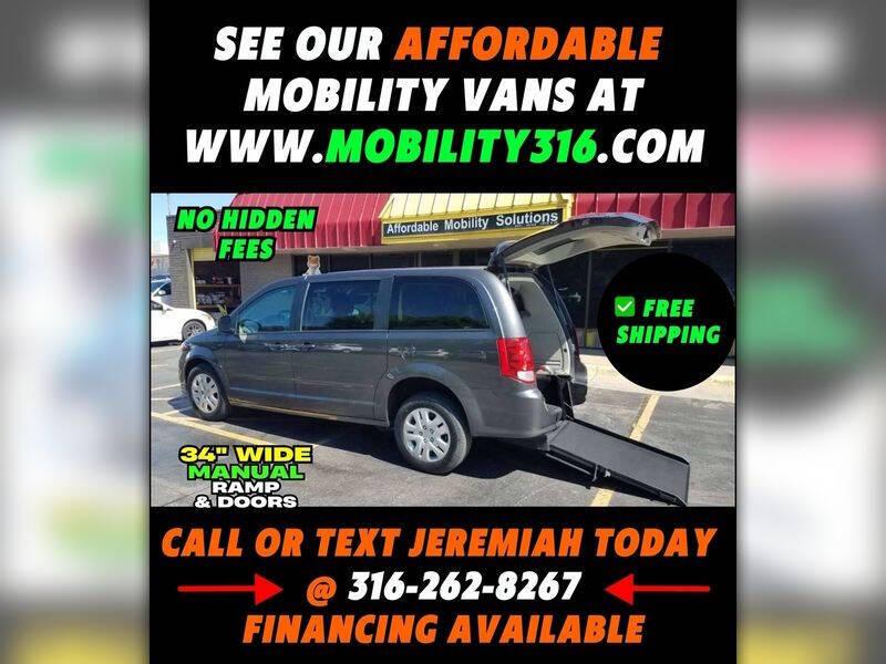 2017 Dodge Grand Caravan for sale at Affordable Mobility Solutions, LLC - Mobility/Wheelchair Accessible Inventory-Wichita in Wichita KS