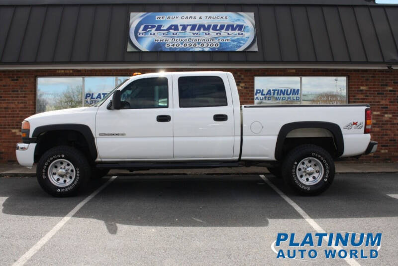 2006 GMC Sierra 2500HD for sale at Platinum Auto World in Fredericksburg VA