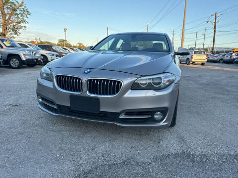 2015 BMW 5 Series for sale at FAIR DEAL AUTO SALES INC in Houston TX