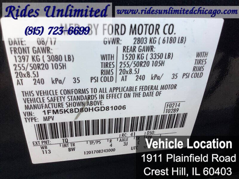 2017 Ford Explorer XLT