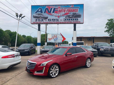 2015 Cadillac CTS for sale at ANF AUTO FINANCE in Houston TX