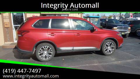 2018 Mitsubishi Outlander for sale at Integrity Automall in Tiffin OH