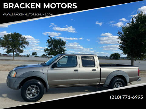 2003 Nissan Frontier for sale at BRACKEN MOTORS in San Antonio TX