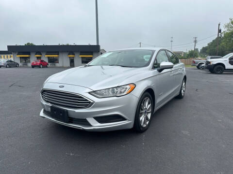 2017 Ford Fusion Hybrid for sale at J & L AUTO SALES in Tyler TX