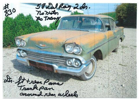 1958 Chevrolet Delray