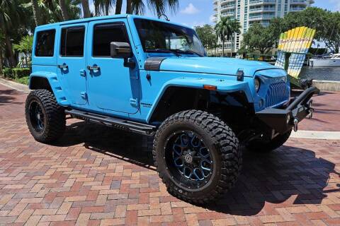 2017 Jeep Wrangler Unlimited for sale at Choice Auto in Fort Lauderdale FL
