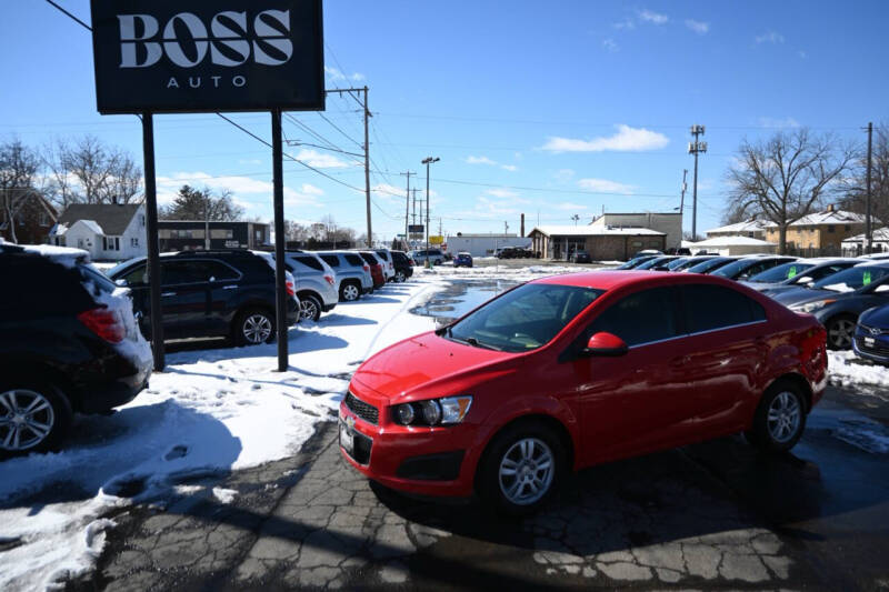 2015 Chevrolet Sonic for sale at Boss Auto in Appleton WI