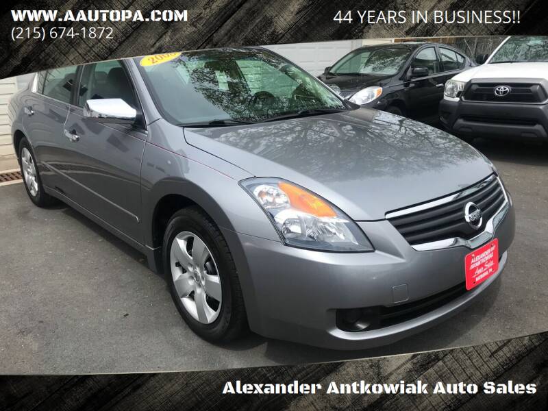 2008 Nissan Altima for sale at Alexander Antkowiak Auto Sales Inc. in Hatboro PA