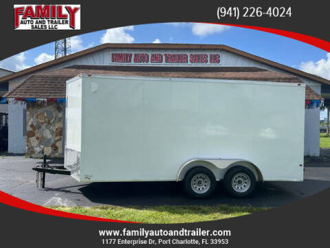 2022 GOLDEN CARGO 7X16 82 for sale at Family Auto and Trailer Sales LLC in Port Charlotte FL