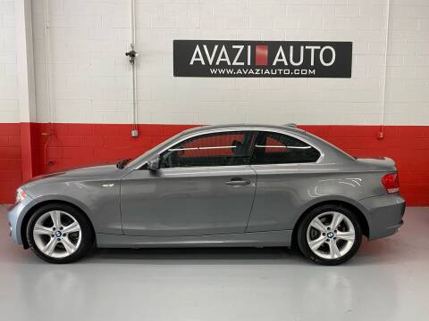 2012 BMW 1 Series for sale at AVAZI AUTO GROUP LLC in Gaithersburg MD