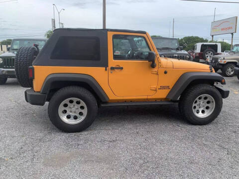 2012 Jeep Wrangler for sale at Texas Vehicle Brokers LLC - Jeeps in Sherman TX