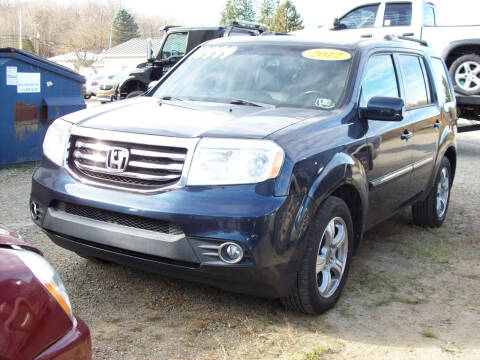 2012 Honda Pilot for sale at Summit Auto Inc in Waterford PA