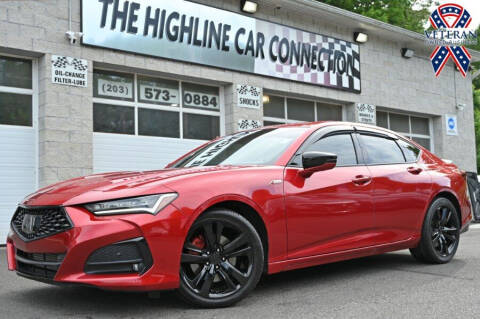 2021 Acura TLX for sale at The Highline Car Connection in Waterbury CT