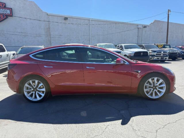 Red 2019 Tesla Model 3 Long Range Long Range 4dr Fastback 2