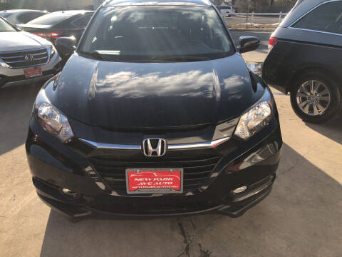 2016 Honda HR-V for sale at New Park Avenue Auto Inc in Hartford CT