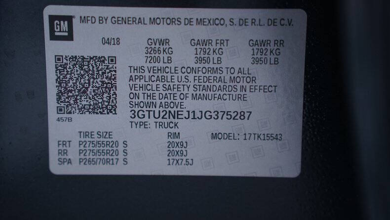 2018 GMC Sierra 1500