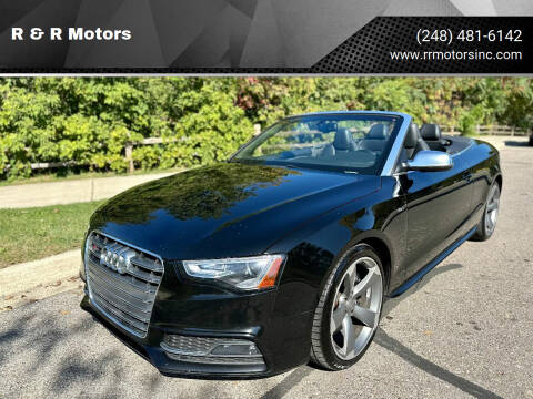 2015 Audi S5 for sale at R & R Motors in Waterford MI