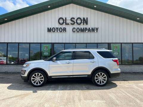 2016 Ford Explorer for sale at Olson Motor Company in Morris MN