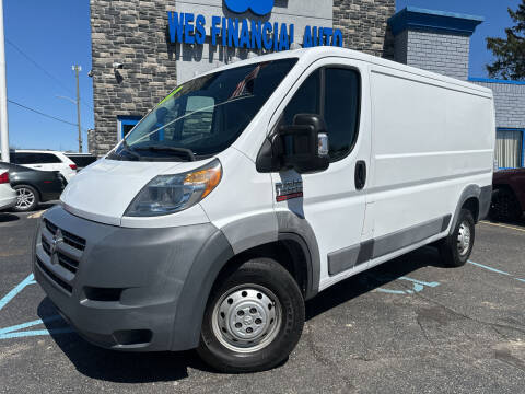 2016 RAM ProMaster for sale at Wes Financial Auto in Dearborn Heights MI