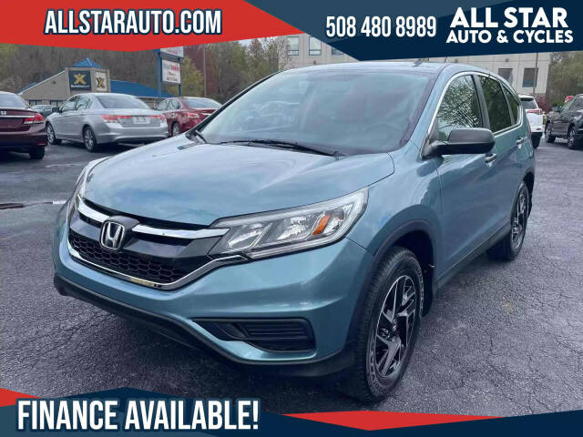 2016 Honda CR-V for sale at All Star Auto  Cycles in Marlborough, MA