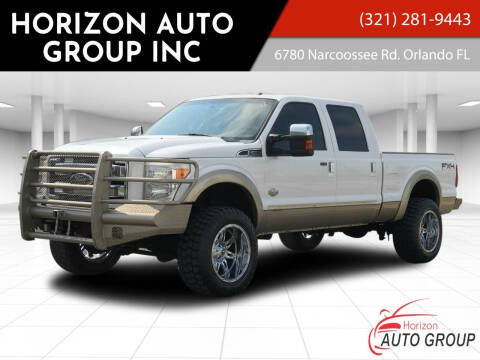 2011 Ford F-250 Super Duty for sale at HORIZON AUTO GROUP INC in Orlando FL