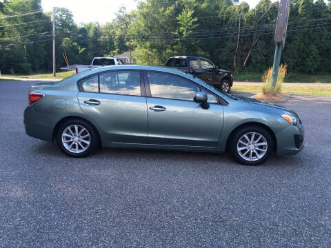 2014 Subaru Impreza for sale at Lou Rivers Used Cars in Palmer MA