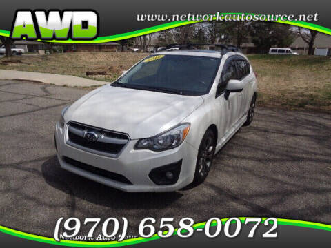 2012 Subaru Impreza for sale at Network Auto Source in Loveland CO