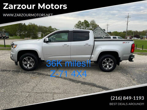 2015 Chevrolet Colorado for sale at Zarzour Motors in Chesterland OH