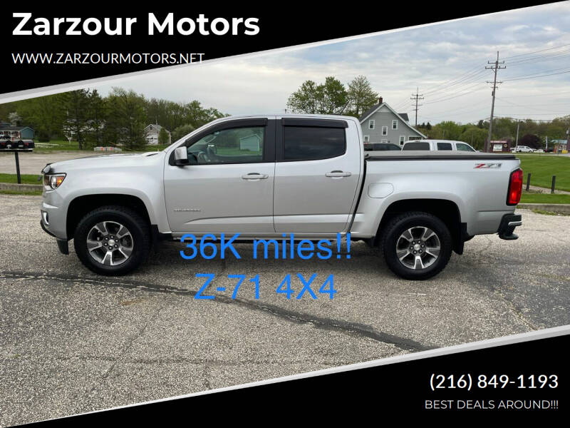 2015 Chevrolet Colorado for sale at Zarzour Motors in Chesterland OH