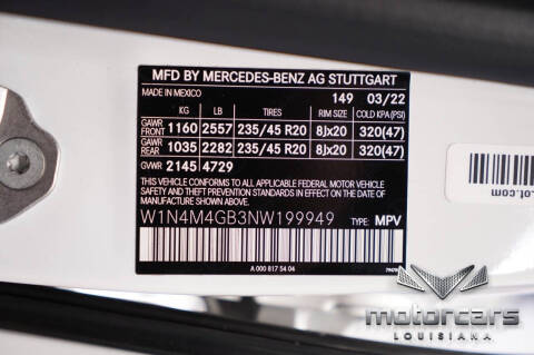 2022 Mercedes-Benz GLB GLB 250