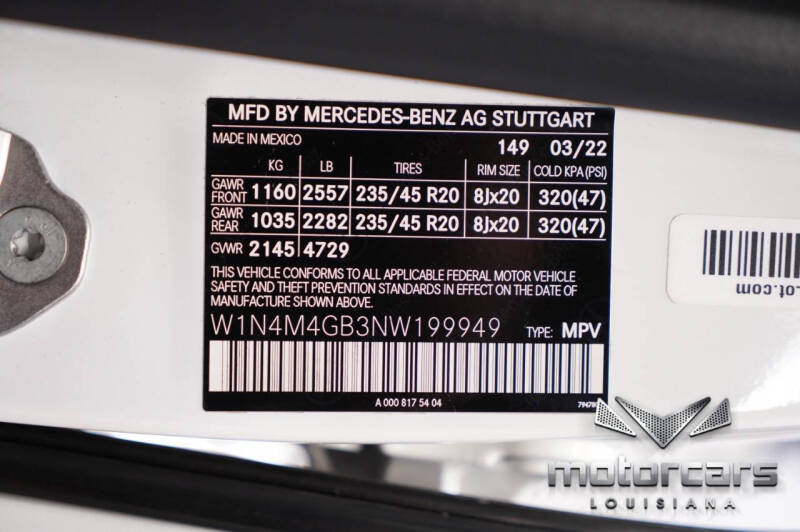 2022 Mercedes-Benz GLB GLB 250