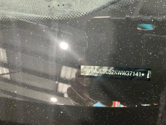 2019 BMW 5 Series 540i