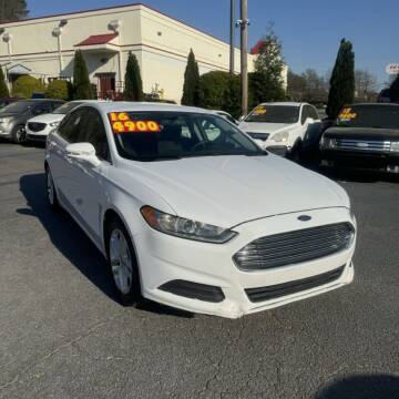 2016 Ford Fusion for sale at Auto Bella Inc. in Clayton NC
