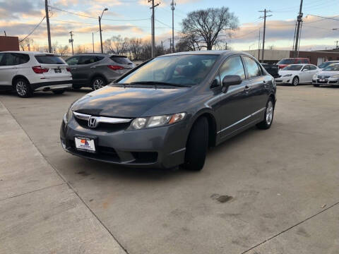 2009 Honda Civic for sale at EURO MOTORS AUTO DEALER INC in Champaign IL