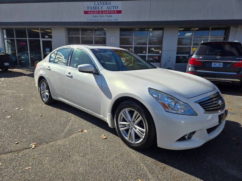 2013 INFINITI G Sedan 37x