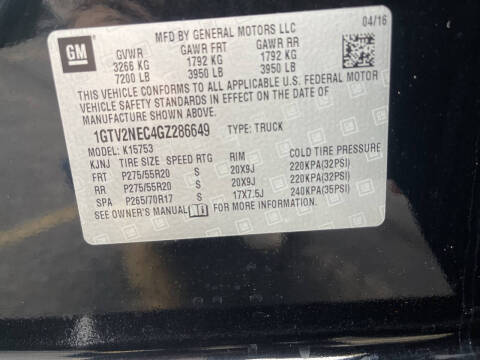 2016 GMC Sierra 1500 SLT