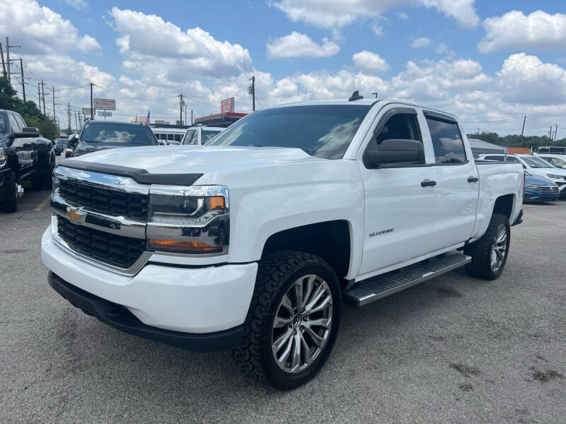 Used 2017 Chevrolet Silverado 1500 Work Truck 1WT with VIN 3GCUKNEC5HG213870 for sale in Garland, TX